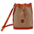 Céline Celine Borsa a Secchiello Monogram Canvas Marrone Beige  - vista 1