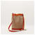 Céline Celine Borsa a Secchiello Monogram Canvas Marrone Beige  - vista 3