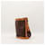 Céline Celine Borsa a Secchiello Monogram Marrone Monogramma  - vista 4