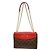 Louis Vuitton Saint Placide in tela Monogram e pelle Marrone - vista 2