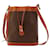 Céline Borsa a secchiello Celine Macadam Monogram Marrone Monogramma  - vista 1