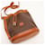 Céline Borsa a secchiello Celine Macadam Monogram Canvas Marrone  - vista 6