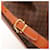 Céline Celine Borsa a Secchiello Monogram Macadam Marrone Monogramma  - vista 10