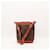 Céline Celine Borsa a Secchiello Monogram Macadam Marrone Monogramma  - vista 3