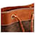 Céline Celine Borsa a Secchiello Macadam Monogram Marrone Monogramma  - vista 11