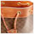 Céline Celine Borsa a Secchiello Macadam Monogram Marrone Monogramma  - vista 9
