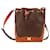 Céline Borsa a secchiello Celine Macadam in tela monogram Marrone