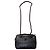 Borsa a tracolla Chanel in pelle nera trapuntata Nero
