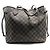 Borsa Tote Louis Vuitton Damier Neverfull MM Marrone Damier ebene - vista 2