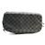 Borsa Tote Louis Vuitton Damier Neverfull MM Marrone Damier ebene - vista 3