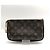 Borsa Louis Vuitton Pochette Accessoires Marrone