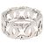 Anel Entrelacés em ouro branco 18K Cartier Prata - vista 2