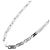 Collier Figaro en or blanc 18K Cartier Argenté
