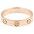 Anello Mini Love di Cartier in oro rosa 18K D'oro - vista 2