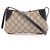 Piccola borsa a tracolla Gucci GG Emblem Nero Beige