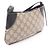 Piccola borsa a tracolla Gucci GG Emblem Nero Beige - vista 2