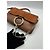Chloé Faye Borsa a Tracolla in Pelle Marrone - vista 3