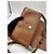 Chloé Faye Borsa a Tracolla in Pelle Marrone - vista 6