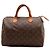 Louis Vuitton Speedy 30 Monogram Canvas Castaño Monograma
