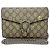 Gucci Dionysus Portafoglio con Catena GG Supreme Grigio Monogramma