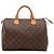 Louis Vuitton Speedy 30 Monogram Canvas Handtasche Braun Monogramm