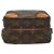 Bolso bandolera Louis Vuitton Monogram Amazon Castaño - vista 3