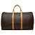 Borsa Boston Louis Vuitton Monogram Keepall 50 Marrone
