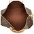 Borsa Boston Louis Vuitton Monogram Keepall 50 Marrone - vista 11
