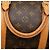 Borsa Boston Louis Vuitton Monogram Keepall 50 Marrone - vista 9