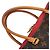 Borsa Louis Vuitton Monogram Pallas Marrone Rosso Fuschia - vista 8