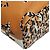 Borsa Tote Louis Vuitton Monogram Jungle Neverfull MM Multicolore Crudo Cammello - vista 7
