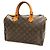 Borsa Louis Vuitton Monogram Speedy 30 Marrone Beige - vista 2