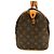 Borsa Louis Vuitton Monogram Speedy 30 Marrone Beige - vista 4