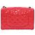 Bolsa de ombro Chanel acolchoada com corrente Rosa - vista 3
