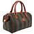 Borsa Mini Boston FENDI Marrone Nero Cachi - vista 2