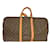 Louis Vuitton Keepall Monogram Canvas 55 Marrone