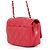 Borsa a Spalla Chanel Matelasse Chain Rosso - vista 2