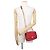 Borsa a Spalla Chanel Matelasse Chain Rosso - vista 4