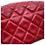 Borsa a Spalla Chanel Matelasse Chain Rosso - vista 8