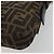 FENDI Zucca Canvas Mamma Baguette Borsa a Spalla Marrone Argento Auth yk20687SAM - vista 12