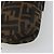 FENDI Zucca Canvas Mamma Baguette Borsa a Spalla Marrone Argento Auth yk20687SAM - vista 13