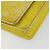 CHANEL Matelasse Chain Shoulder Bag Velor Yellow Silver CC Auth 190362A Argento Giallo - vista 11