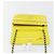 CHANEL Matelasse Chain Shoulder Bag Velor Yellow Silver CC Auth 190362A Argento Giallo - vista 16
