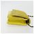 CHANEL Matelasse Chain Shoulder Bag Velor Yellow Silver CC Auth 190362A Argento Giallo - vista 4