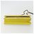 CHANEL Matelasse Chain Shoulder Bag Velor Yellow Silver CC Auth 190362A Argento Giallo - vista 9