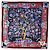 Hermès HERMES Carre 90 Scarf éphantaisies indiennesé Silk Red Black Auth am12080M Nero Rosso