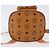 Zaino MCM Vicetos Logogram PVC Beige Oro Auth bs36277 D'oro - vista 11