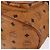 Zaino MCM Vicetos Logogram PVC Beige Oro Auth bs36277 D'oro - vista 13