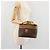 Céline CELINE Beauty Case Macadam in PVC e Pelle Marrone con Finiture Oro Autentico ep15314A - vista 21