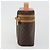 Céline CELINE Beauty Case Macadam in PVC e Pelle Marrone con Finiture Oro Autentico ep15314A - vista 5